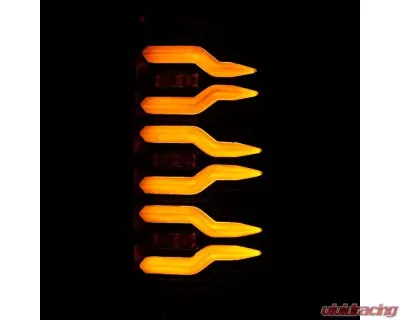 LUXX-Series Taillights (Alpha-Black) Dodge 2004-2006 AlphaRex USA - 641020