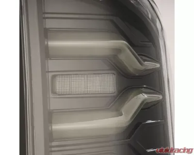 LUXX-Series Taillights (Alpha-Black) Dodge Ram 1500 2007-2009 AlphaRex USA - 641050