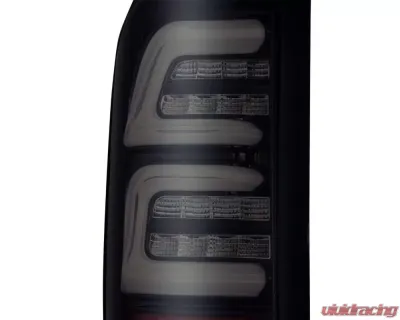PRO-Series LED Tail Lights Jet Black Ford F-150 1997-2003 AlphaRex USA - 654010