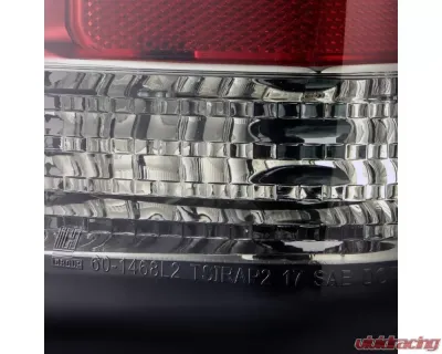 PRO-Series LED Tail Lights Jet Black Ford F-150 1997-2003 AlphaRex USA - 654010