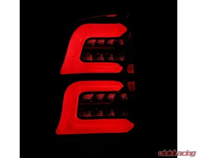 PRO-Series LED Tail Lights Jet Black Ford F-150 1997-2003 AlphaRex USA - 654010