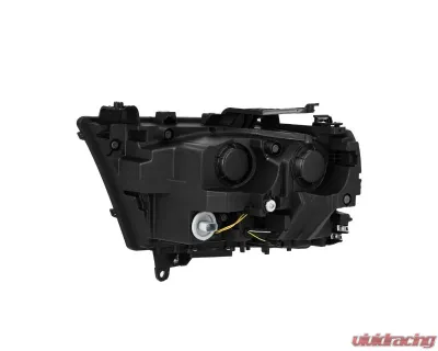 PRO-Series Projector Headlights Black with Seq Signal | DRL Dodge Ram 1500 2019-2022 AlphaRex USA - 880574