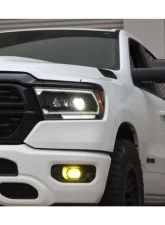 PRO-Series Projector Headlights Black with Seq Signal | DRL Dodge Ram 1500 2019-2022 AlphaRex USA                                     - 880574 - Image 20
