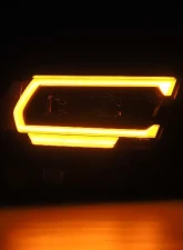 PRO-Series Projector Headlights Black with Seq Signal | DRL Dodge Ram 1500 2019-2022 AlphaRex USA                                     - 880574 - Image 5