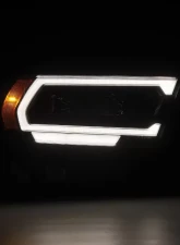 PRO-Series Projector Headlights Black with Seq Signal | DRL Dodge Ram 1500 2019-2022 AlphaRex USA                                     - 880574 - Image 6