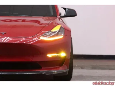 LED Projector Fog Lights Tesla 2018-2024 AlphaRex USA - 210010