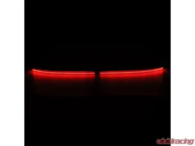 LUXX-Series Black LED Tail Lights Center Piece Toyota GR86 | Subaru BRZ 2022-2024 AlphaRex USA - 220010