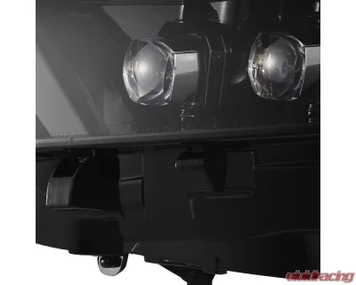 (High Trim) NOVA-Series LED Projector Headlights Alpha-Black Toyota RAV4 2019-2023 AlphaRex USA - 880869