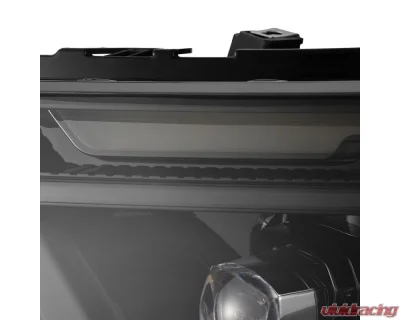 (High Trim) NOVA-Series LED Projector Headlights Alpha-Black Toyota RAV4 2019-2023 AlphaRex USA - 880869