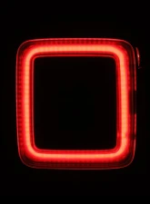 NOVA-Series Prismatic LED Tail Lights Black-Red Jeep Wrangler JL 2018-2023 AlphaRex USA                                     - 602020 - Image 8