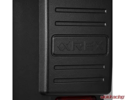 NOVA-Series Prismatic LED Tail Lights Black-Red Jeep Wrangler JL 2018-2023 AlphaRex USA - 602020