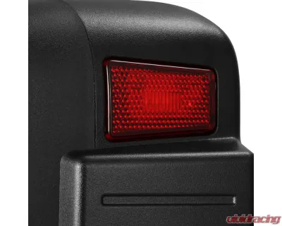 NOVA-Series Prismatic LED Tail Lights Black-Red Jeep Wrangler JL 2018-2023 AlphaRex USA - 602020