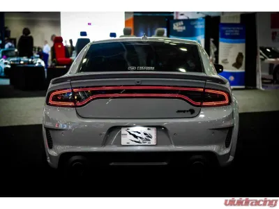 NOVA-Series Alpha-Black Prismatic LED Tail Lights Dodge Charger 2015-2023 AlphaRex USA - 642020