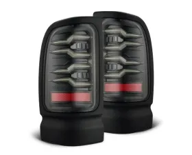 LUXX-Series Alpha-Black LED Tail Lights Dodge Ram 1500 | 2500 | 3500 94-02 AlphaRex USA