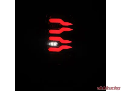 LUXX-Series Alpha-Black LED Tail Lights Dodge Ram 1500 | 2500 | 3500 94-02 AlphaRex USA - 643001