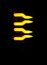 LUXX-Series Black LED Tail Lights Dodge Ram 1500 | 2500 | 3500 1994-2002 AlphaRex USA                                     - 643002 - Image 2
