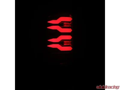 LUXX-Series Black Red LED Tail Lights Dodge Ram 1500 | 2500 | 3500 1994-2002 AlphaRex USA - 643003