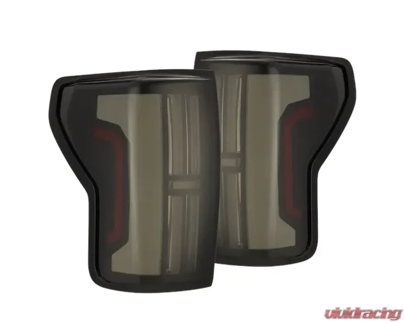 NOVA-Series Prismatic LED Tail Lights Alpha Black Toyota Tundra 2007-2013 AlphaRex USA - 670032