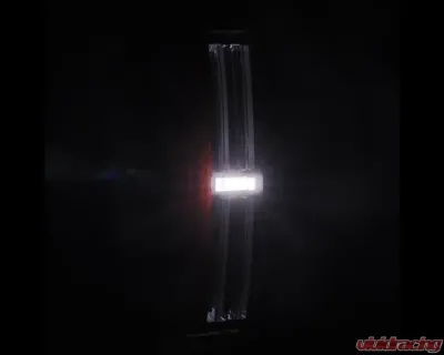 NOVA-Series Prismatic LED Tail Lights Black Red Toyota Tundra 2014-2021 AlphaRex USA - 672052