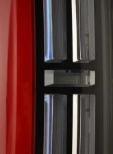 NOVA-Series Prismatic LED Tail Lights Black Red Toyota Tundra 2014-2021 AlphaRex USA                                     - 672052 - Image 7