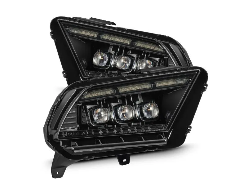 NOVA-Series Alpha-Black Projector Headlights Ford Mustang 2013-2014 AlphaRex USA - 880488
