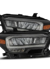 LUXX-Series Black LED Crystal Headlights Toyota Tacoma 2016-2018 AlphaRex USA                                     - 880704 - Image 7