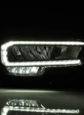 LUXX-Series Black LED Crystal Headlights Toyota Tacoma 2016-2018 AlphaRex USA                                     - 880704 - Image 2