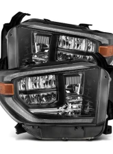 Alpha-Black OE Style LED Reflector Headlights G2 Sequential with upgraded DRL Toyota Tundra 2014-2021 AlphaRex USA                                     - 880830 - Image 8
