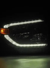 Alpha-Black OE Style LED Reflector Headlights G2 Sequential with upgraded DRL Toyota Tundra 2014-2021 AlphaRex USA                                     - 880830 - Image 2
