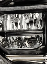 Alpha-Black OE Style LED Reflector Headlights G2 Sequential with upgraded DRL Toyota Tundra 2014-2021 AlphaRex USA                                     - 880830 - Image 6