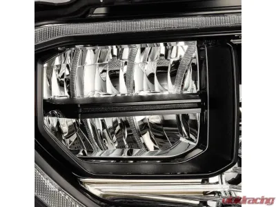 Alpha-Black OE Style LED Reflector Headlights G2 Sequential with upgraded DRL Toyota Tundra 2014-2021 AlphaRex USA - 880830