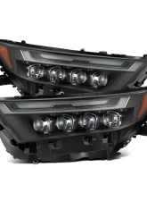 (High Trim) NOVA-Series LED Projector Headlights Black Toyota RAV4 2019-2023 AlphaRex USA                                     - 880870 - Image 20