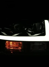 AlphaRex USA PRO-Series Halogen Projector Headlights Chrome for 2007-2014 Chevy Tahoe/Suburban/Avalanche                                     - 880298 - Image 4