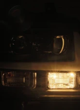 AlphaRex USA PRO-Series Halogen Projector Headlights Chrome for 2007-2014 Chevy Tahoe/Suburban/Avalanche                                     - 880298 - Image 5