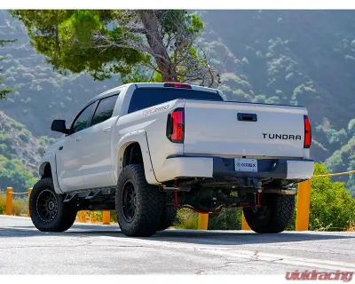 NOVA-Series Prismatic LED Tail Lights Black Red Toyota Tundra 2014-2021 AlphaRex USA - 672052