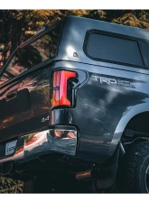 NOVA-Series Prismatic LED Tail Lights Black Red Toyota Tundra 2014-2021 AlphaRex USA                                     - 672052 - Image 17