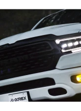 (MK II 2500 Style) NOVA-Series LED Projector Headlights Black Ram 1500 2019-2022 AlphaRex USA                                     - 880578 - Image 3