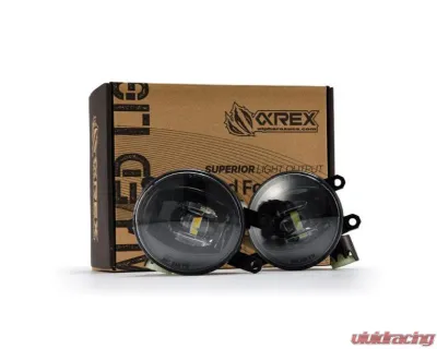 LED Projector Fog Lights (w/ Bezel/Harness/Switch) Lexus | Scion | Toyota 2006-2023 AlphaRex USA - 211002