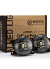 LED Projector Fog Lights Acura | Fiat | Ford | Honda | Jaguar | Lincoln | Mitsubishi | Nissan | Porsche | Scion |Subaru 2014-2023 AlphaRex USA                                     - 210002 - Image 11
