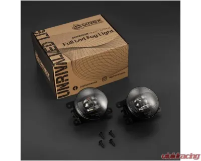 LED Projector Fog Lights Acura | Fiat | Ford | Honda | Jaguar | Lincoln | Mitsubishi | Nissan | Porsche | Scion |Subaru 2014-2023 AlphaRex USA - 210002