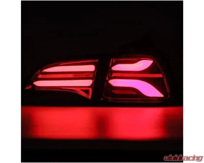 PRO-Series Taillights (Jet Black) Tesla 2018-2024 AlphaRex USA - 601010