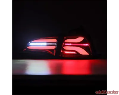 PRO-Series Taillights (Jet Black) Tesla 2018-2024 AlphaRex USA - 601010