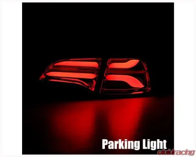 PRO-Series Taillights (Jet Black) Tesla 2020-2024 AlphaRex USA - 601030