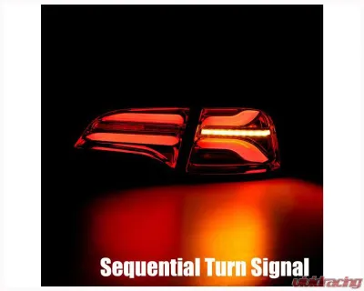 PRO-Series Taillights (Jet Black) Tesla 2020-2024 AlphaRex USA - 601030