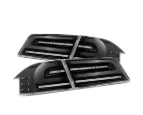 LUXX-Series Taillights (Alpha-Black) Tesla S 2013-2021 AlphaRex USA