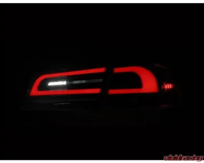 LUXX-Series Taillights (Black Smoke) Tesla 2013-2021 AlphaRex USA - 601120