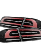LUXX-Series Taillights (Black Red) Tesla S 2013-2021 AlphaRex USA                                     - 601130 - Image 7