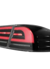 LUXX-Series Taillights (Black Red) Tesla S 2013-2021 AlphaRex USA                                     - 601130 - Image 4