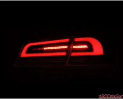 LUXX-Series Taillights (Black Red) Tesla S 2013-2021 AlphaRex USA - 601130