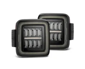 NOVA-Series Taillights (Alpha-Black) Jeep Wrangler 2018-2024 AlphaRex USA